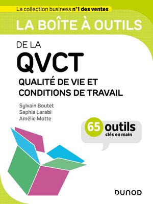 cover image of La boîte à outils de la QVCT
